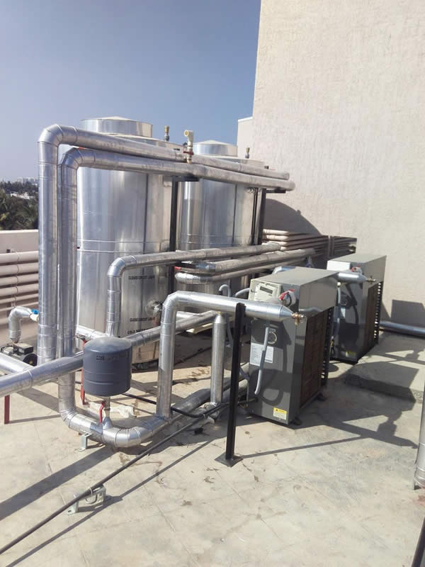 Commercial Hot Water System for Cisco India