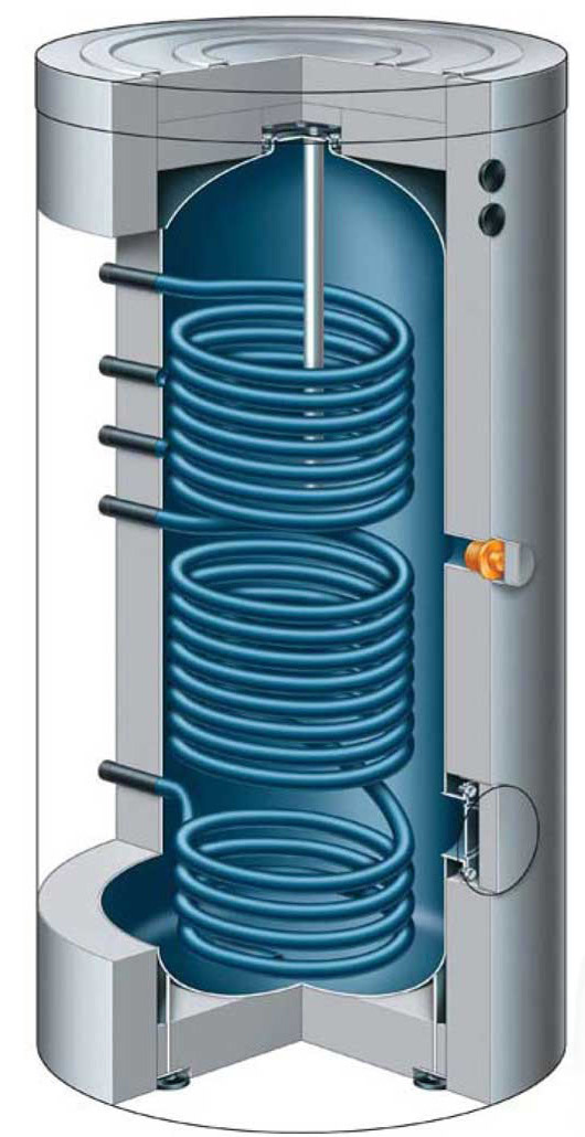 Enamelled Tank diagram